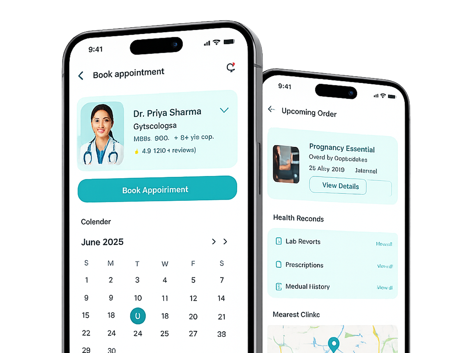 Medant app screen